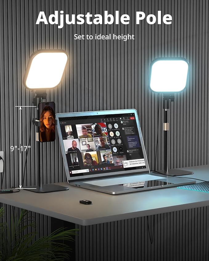 UBeesize Zoom Lighting for Computer, Video Conference Lighting for Video Calls