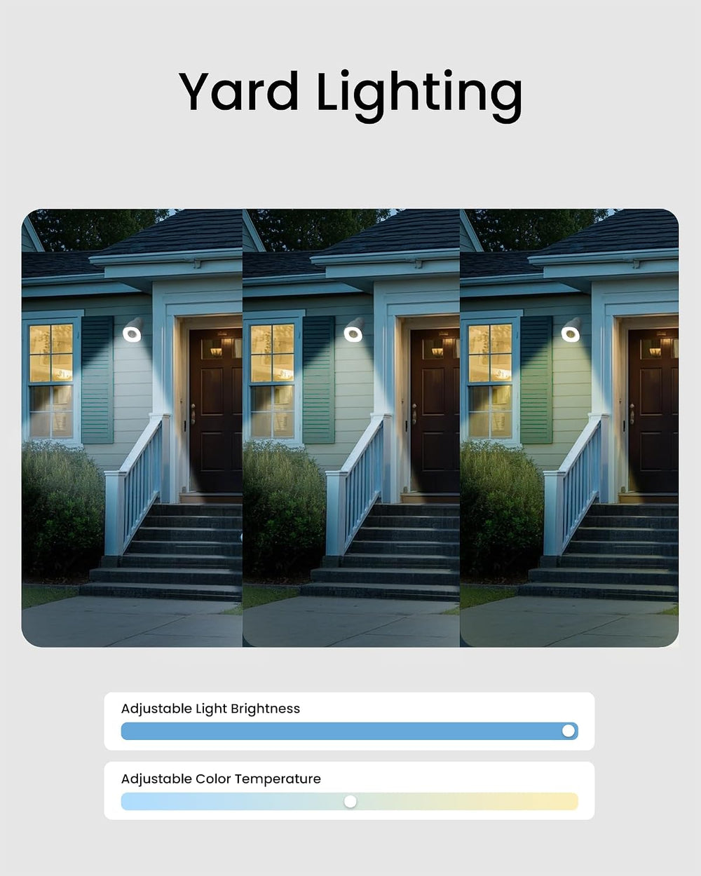 youkey 2.5K Outdoor Security Camera, Color24 Daylike Clarity at Night