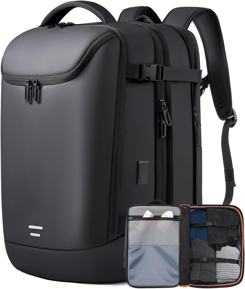 Travel Carry on Backpack 50L Expandable Flight Approved Backpacks 17.3 inch