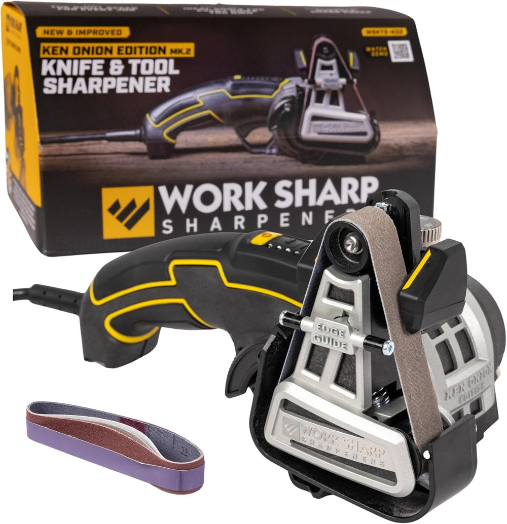 Work Sharp Ken Onion Mk2 Electric Knife Sharpener, Adjustable Angle
