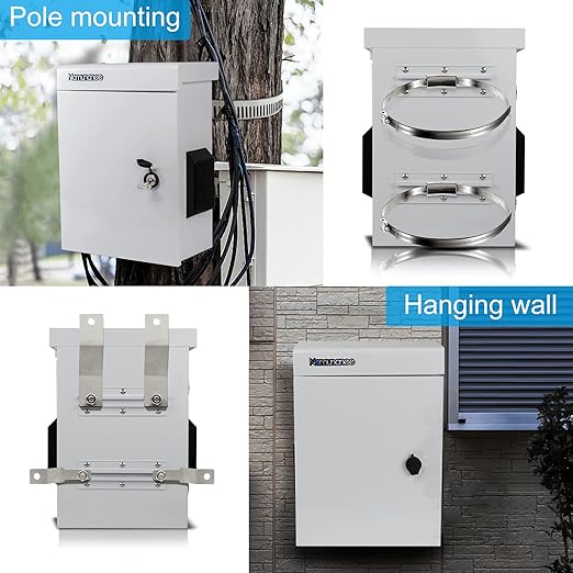 Outdoor Electrical Box, Cold-Rolled Steel Plate, Aluminum Alloy Back Beam