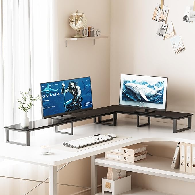 aboxoo 59" Large TV Riser Stand