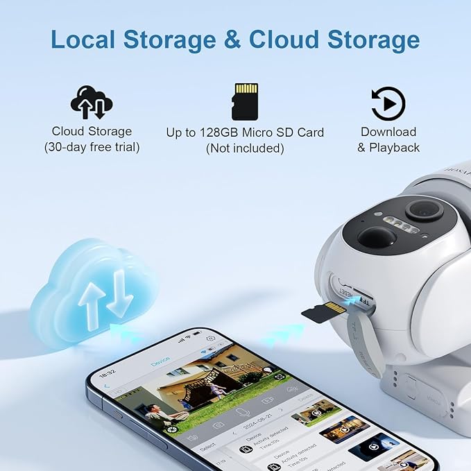 HOSAFE.COM Home Security Cameras Wireless Outdoor, Outdoor Camera Wireless Wi...