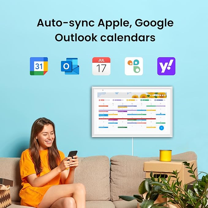 ApoloSign Digital Calendar: Electronic Calendar, Smart Touchscreen Interactive