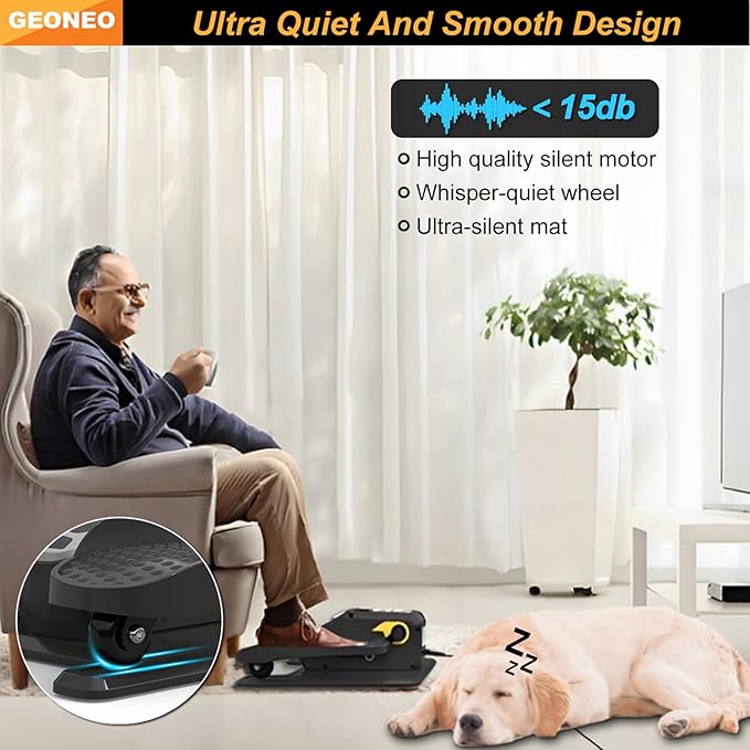 Under Desk Elliptical Machine, Electric Elliptical Exerciser