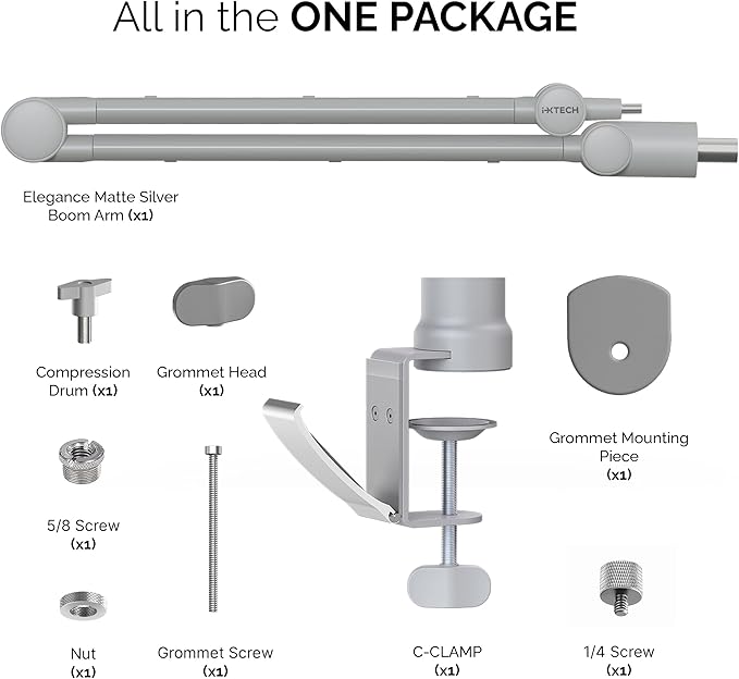 IXTECH Microphone Boom Arm
