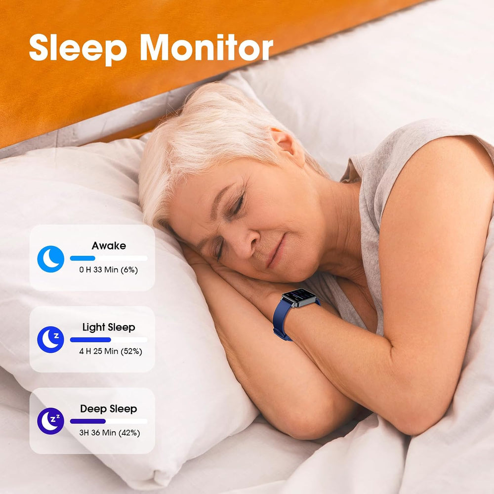 Pedometer Watch Senior Friendly No App No Phone Required, Step Counter