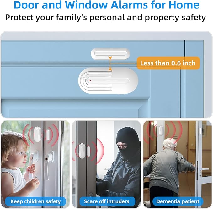 Daytech Wireless Door Chime System - 800ft Long Range