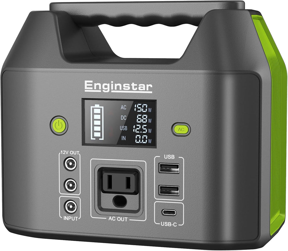 EnginStar Portable Power Station, 150W 155Wh Power Bank