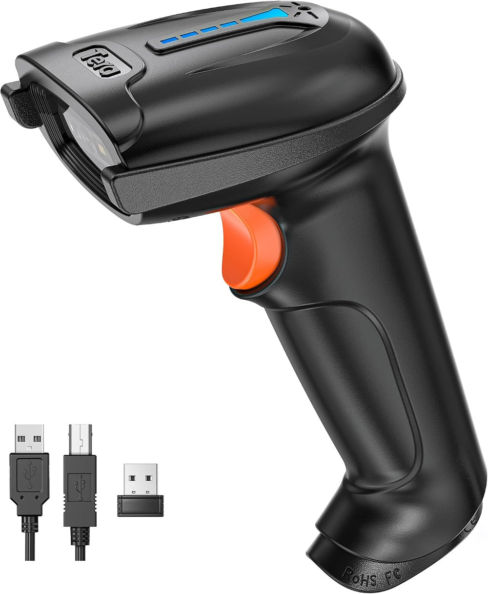 Tera 1D 2D QR Barcode Scanner Wireless and Wired