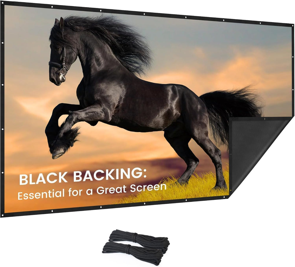 2025 Upgraded Portable Projector Screen