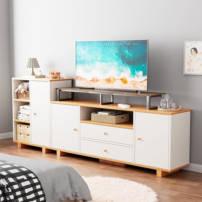 aboxoo 59" Large TV Riser Stand