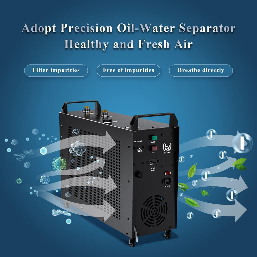 GX-E-5K2 PCP Air Compressor, 5800psi 110V 1200W,Super Quiet & Fast Fill