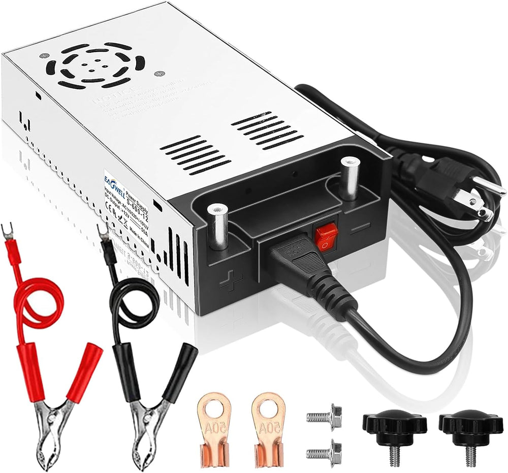 EAGWELL 110V AC to 12V DC Converter 600W Power Supply 50A
