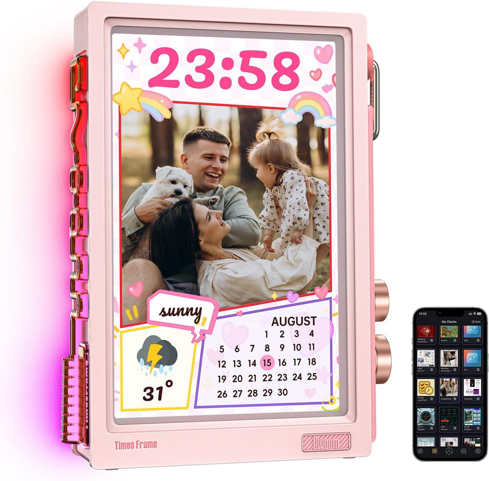 Divoom Times Frame 10.1-Inch WiFi Digital Picture Frame & Desk Display