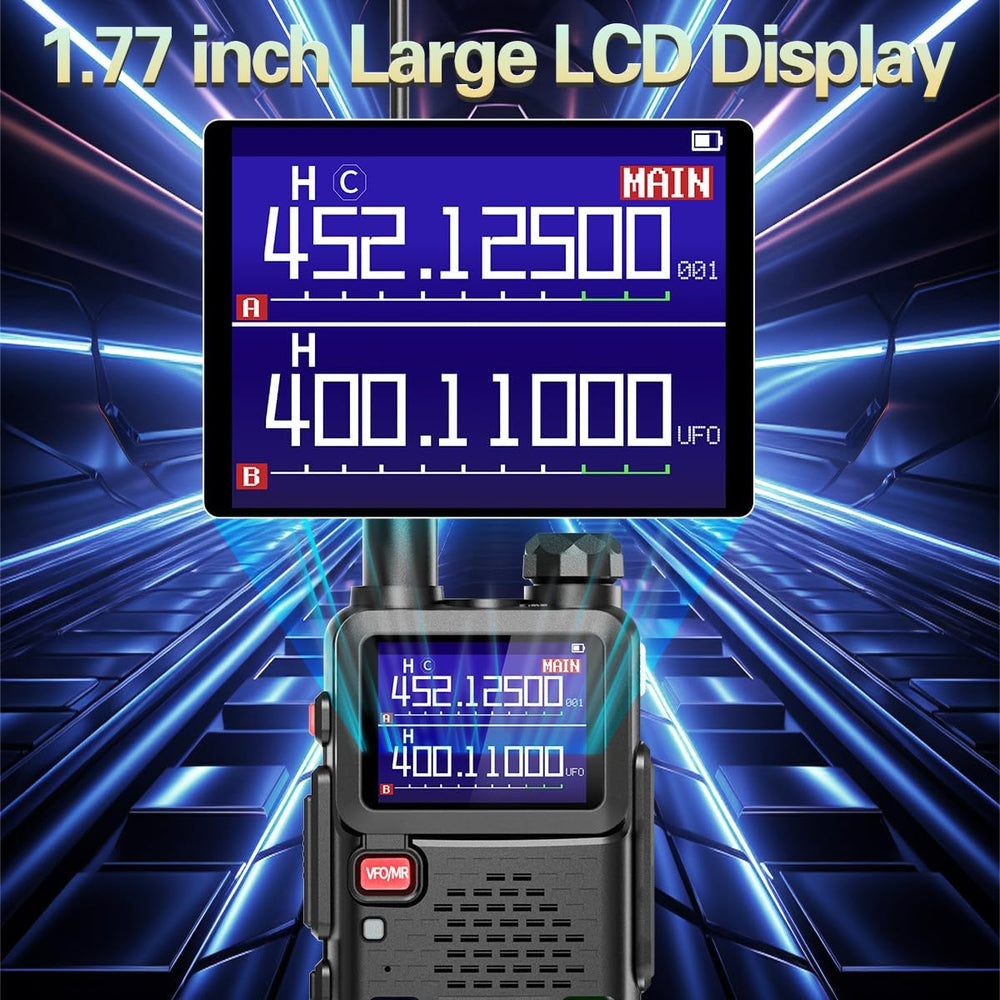 BAOFENG Radio Ham Radio Handheld UV-5R Upgrade Long Range Walkie Talkies Rech...