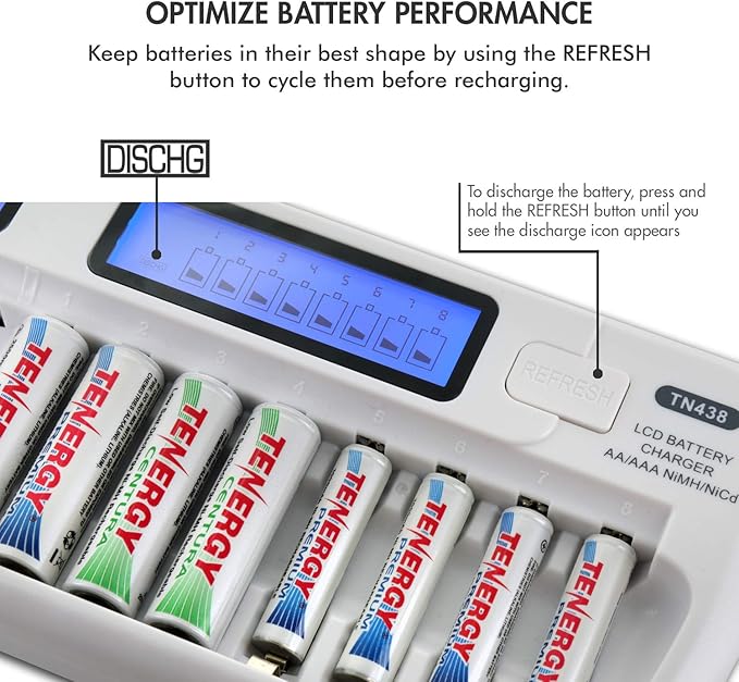 Tenergy TN438 16 Bay Battery Charger