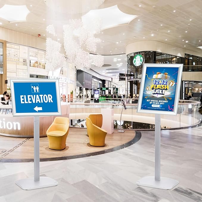 Heavy Duty Pedestal Sign Holder