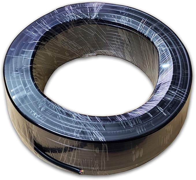 150FT 22 AWG Gauge Wire/Cable RVV 4 Conductor Bare Copper