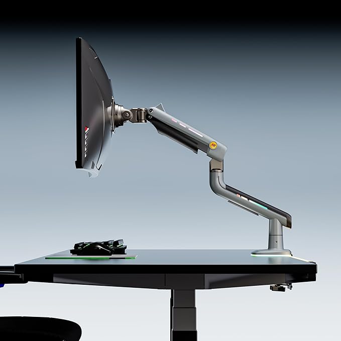 NB Gaming Monitor Arm or for 32 to 60 Inches Screen, Load up to 20 kg, VESA