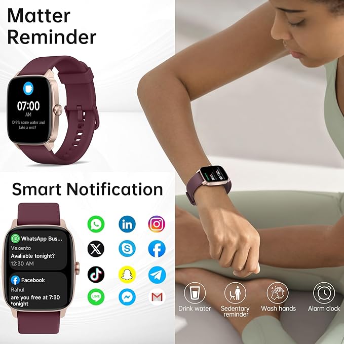 Smart Watches for Women Men