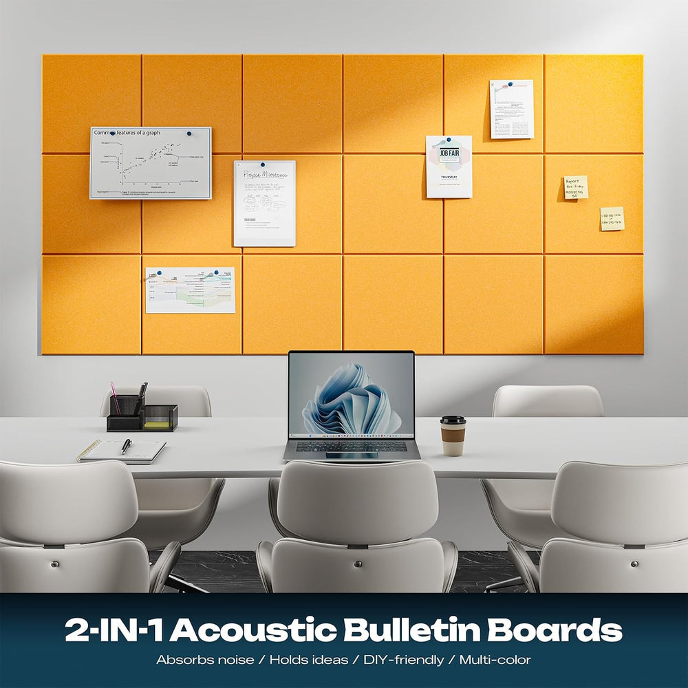 Sonicism 12 Pack Acoustic Wall Panels