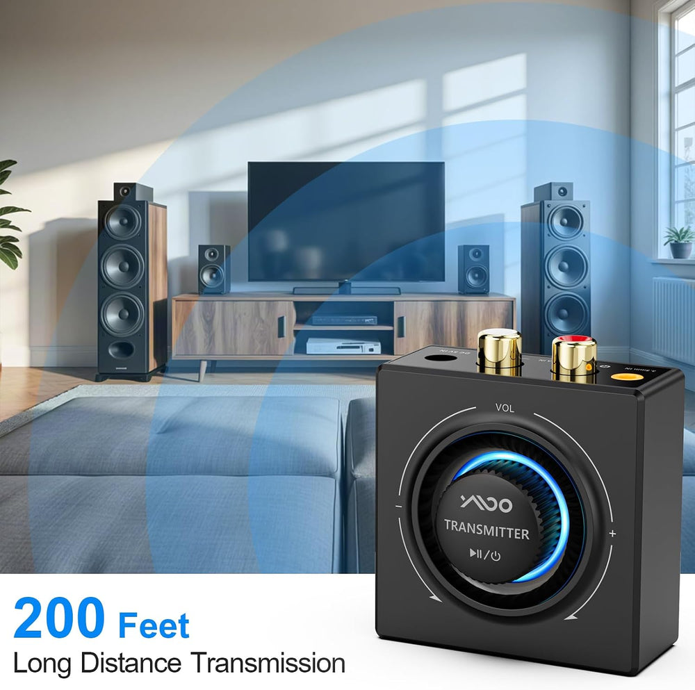 YMOO 2.4GHz Wireless Audio Transmitter and Receiver