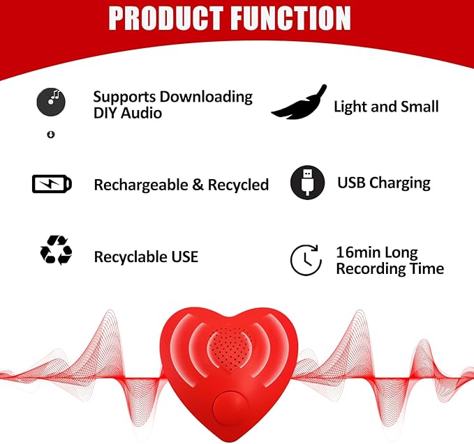 16min Voice Recorder, USB Downloadable Sound Recorder Chips Module