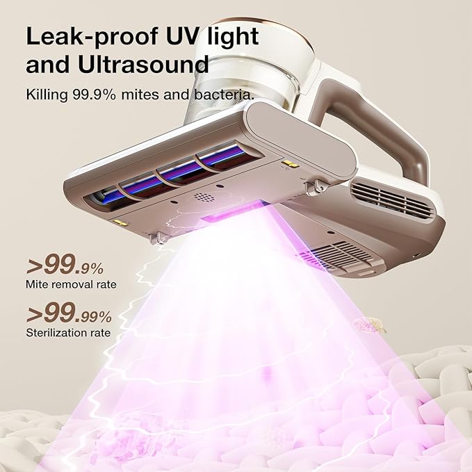 Jimmy WB63 Mattress Vacuum Cleaner UV Sanitizing | Bed Vacuum Cleaner