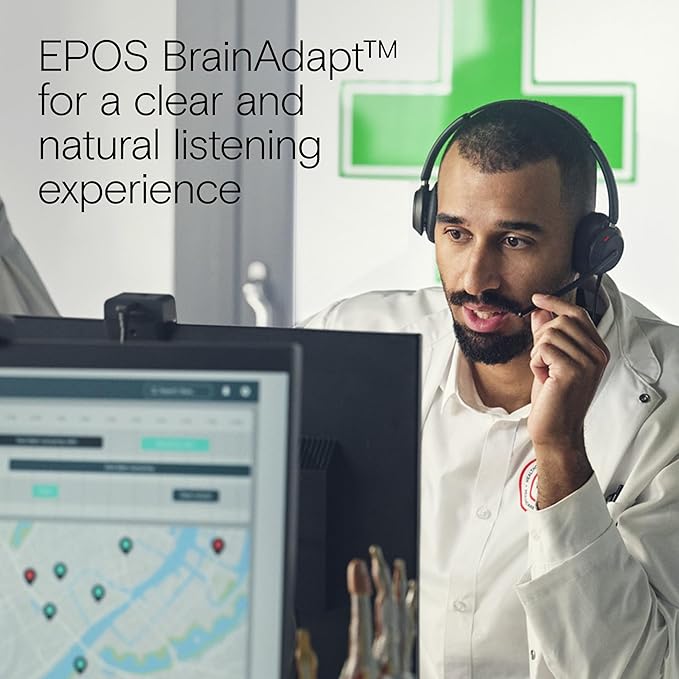 EPOS Impact 760 Dual-Sided USB-C and USB-A Wired Office Headset