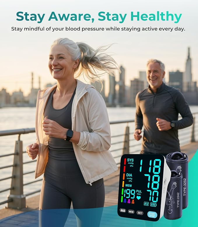 YONLO Blood Pressure Monitor, Automatic Upper Arm Blood Pressure Monitors