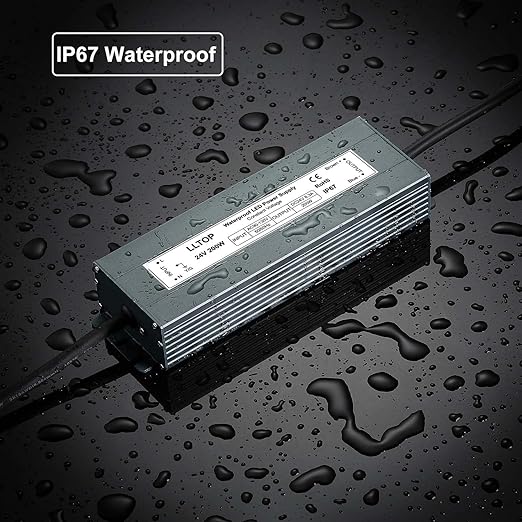 LLTOP LED Power Supply 24V 8.3A 200W LED Driver AC90-130V to 24VDC Converter