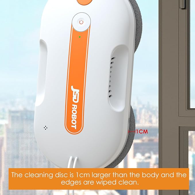 JSDROBOT Lite Window Cleaning Robot, 5300Pa Window Cleaner Robot