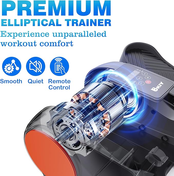 Under Desk Elliptical Machine, Electric Under-Desk Elliptical