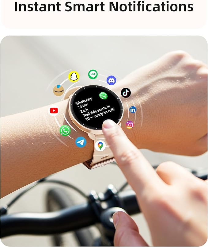 Parsonver Smart Watch for Swimming, 5ATM Waterproof Watch for Pool & Open...