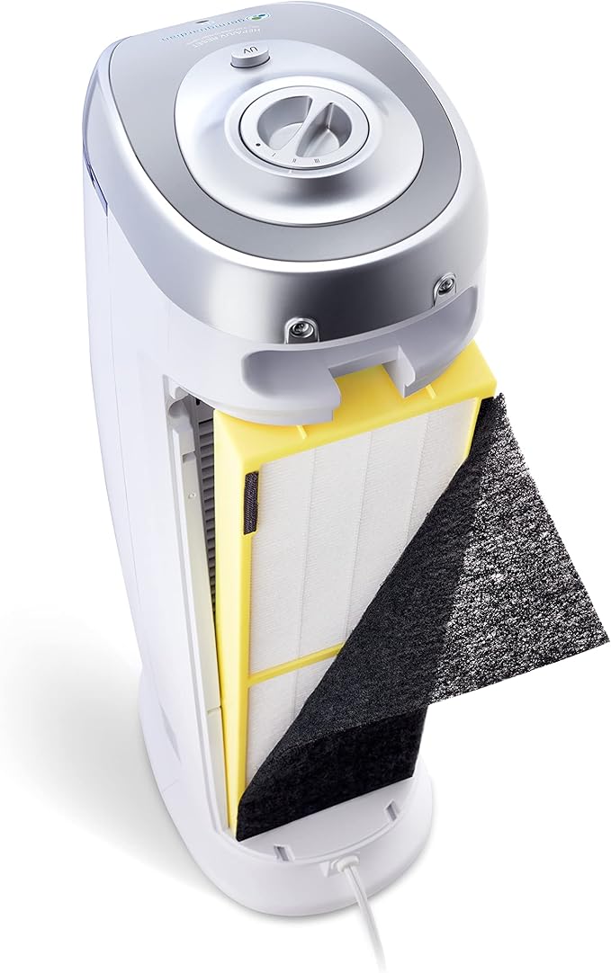 GermGuardian Air Purifier with HEPA 13 Filter, Removes 99.97% of Pollutants (...