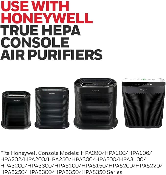 Honeywell HEPA Air Purifier Filter R, 3000 and 5000 Series