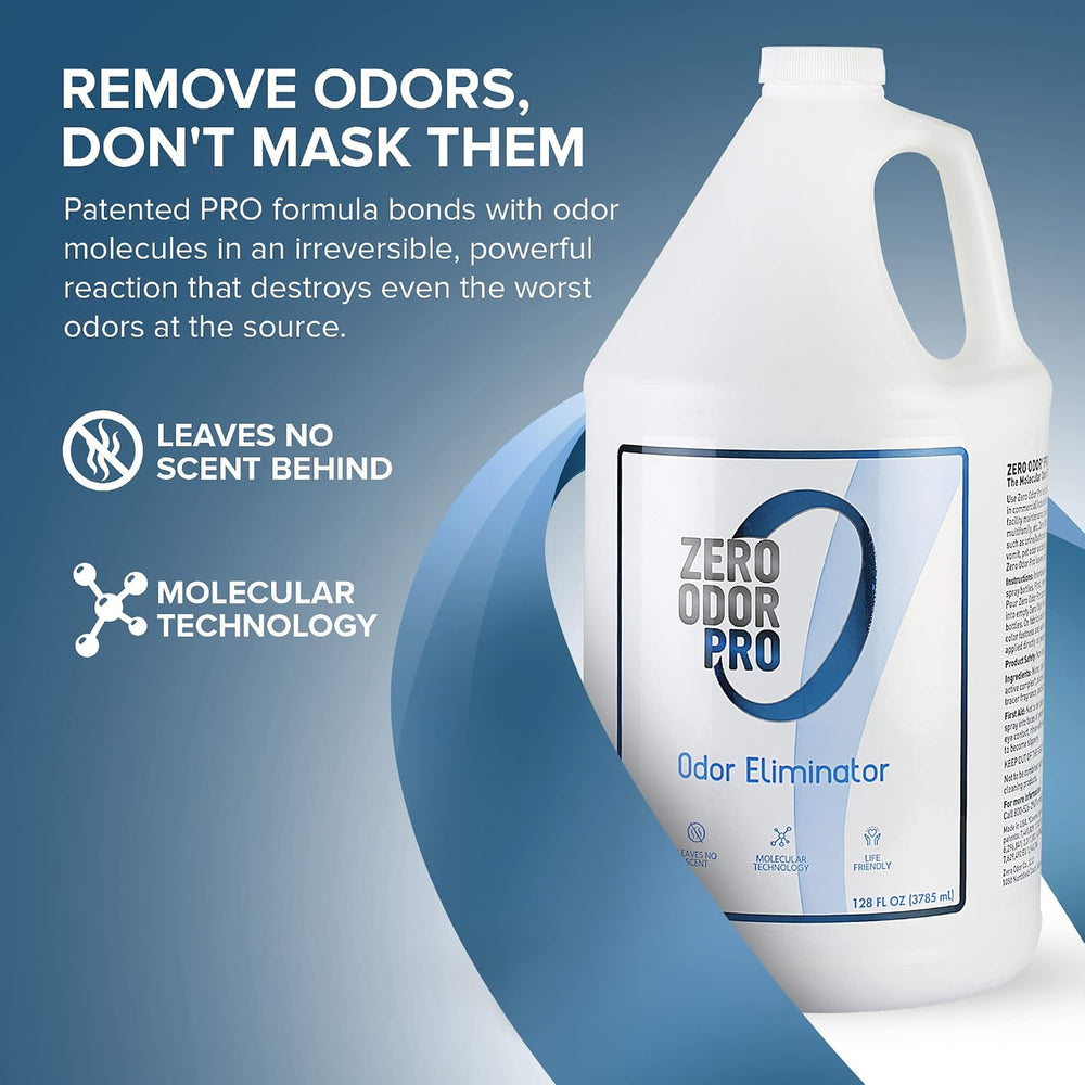 Zero Odor Pro - Commercial Strength Odor Eliminator & Neutralizer, Air Fr...