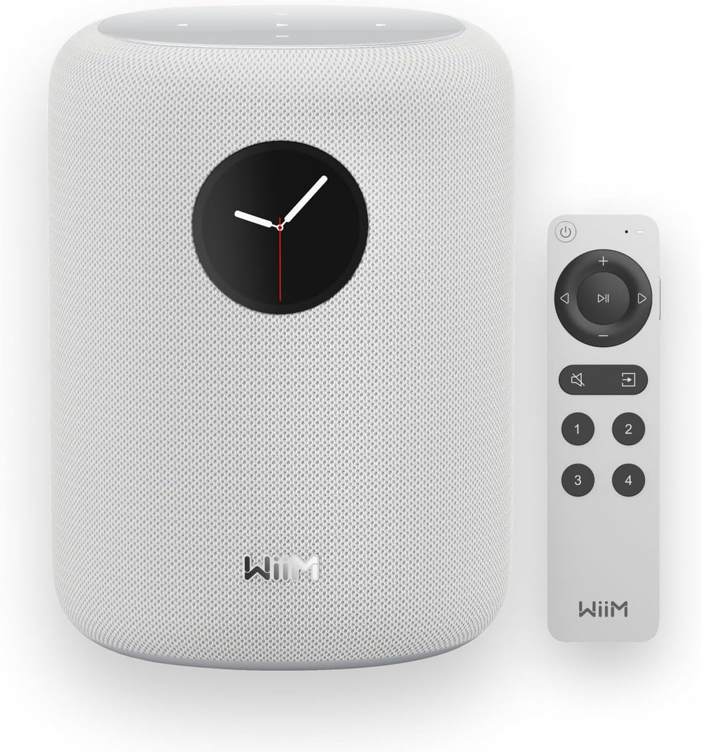 WiiM Sound Smart Speaker with 1.8″ Touch Display, Hi‑Res 24‑bit/192 kHz