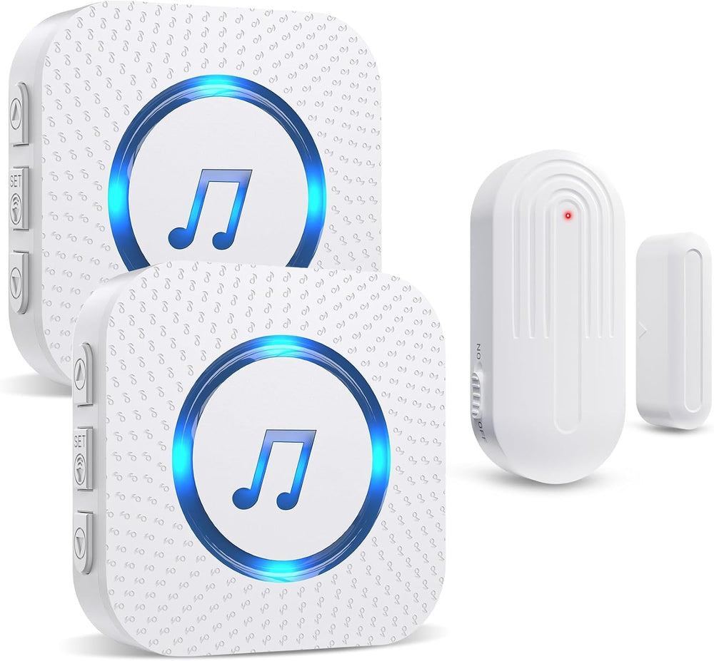 SanJie Door Chime, Door Open Contact Sensor Alarm