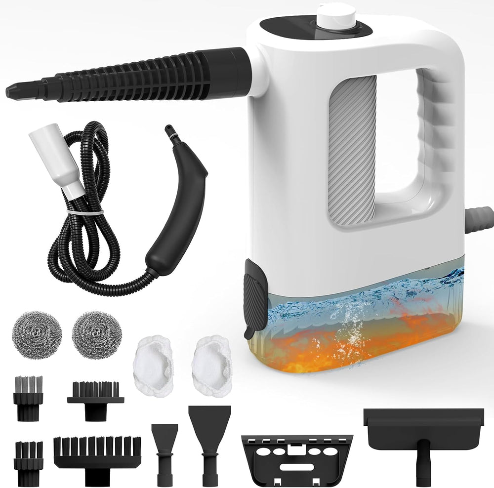 Steam Cleaner, 3-Level Adjustable Handheld Steam Cleaner, 15s Heat-Up, 400ML ...