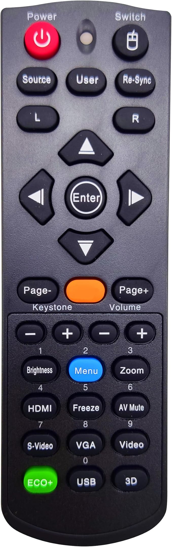 INTECHING BR-5043N Projector Remote Control