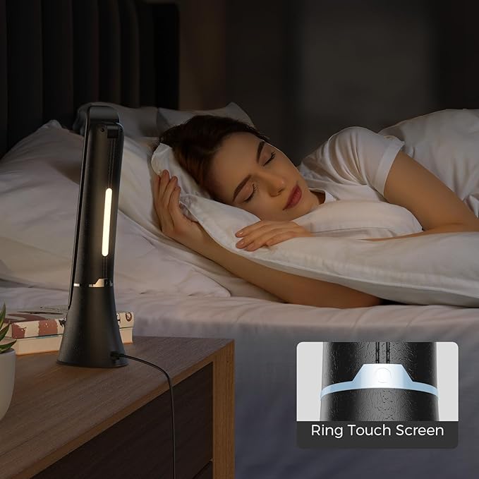 COTLIKE Light Therapy Lamp, 10000 LUX UV-Free LED Sunlight Light, Full Spectrum