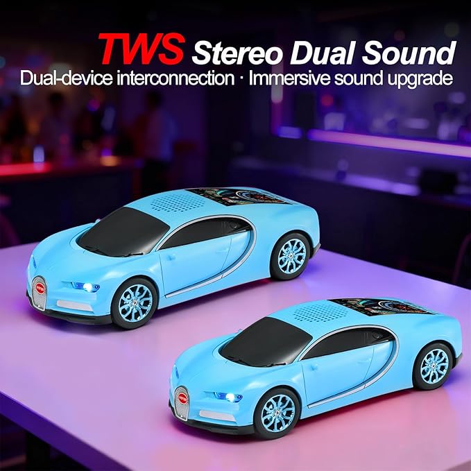 WSTER Luxury Sports Car Model Bluetooth Speaker