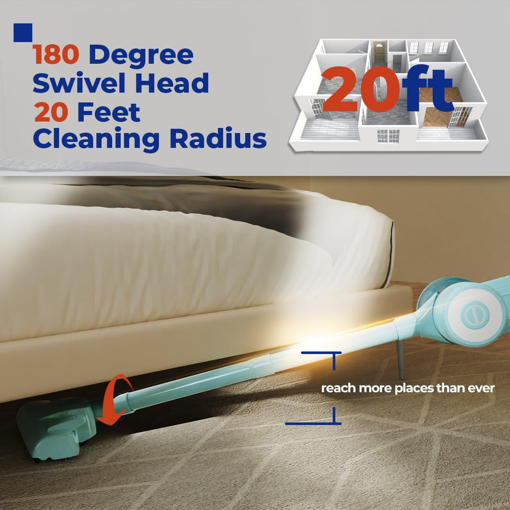 Roomie Tec Corded Stick Vacuum Cleaner - 450W