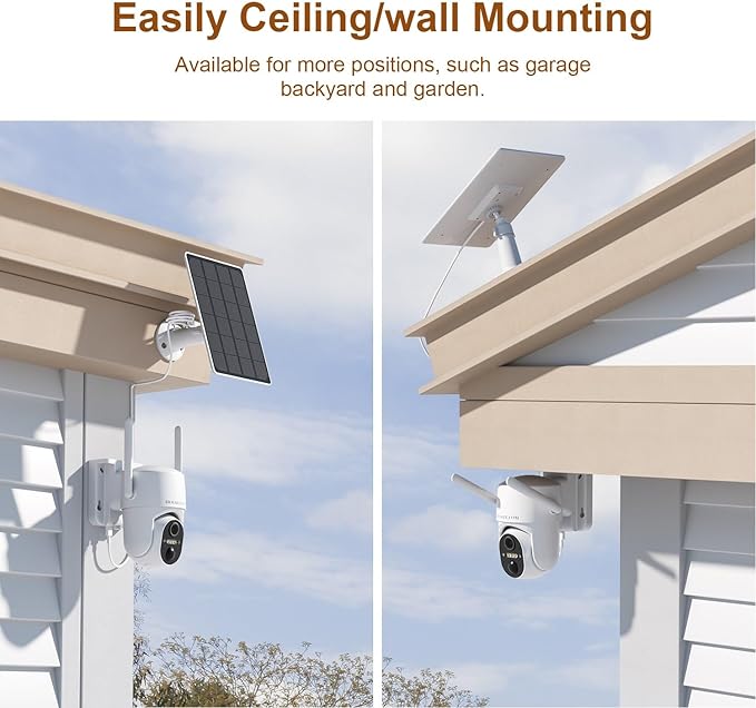 HOSAFE.COM Home Security Cameras Wireless Outdoor, Outdoor Camera Wireless Wi...