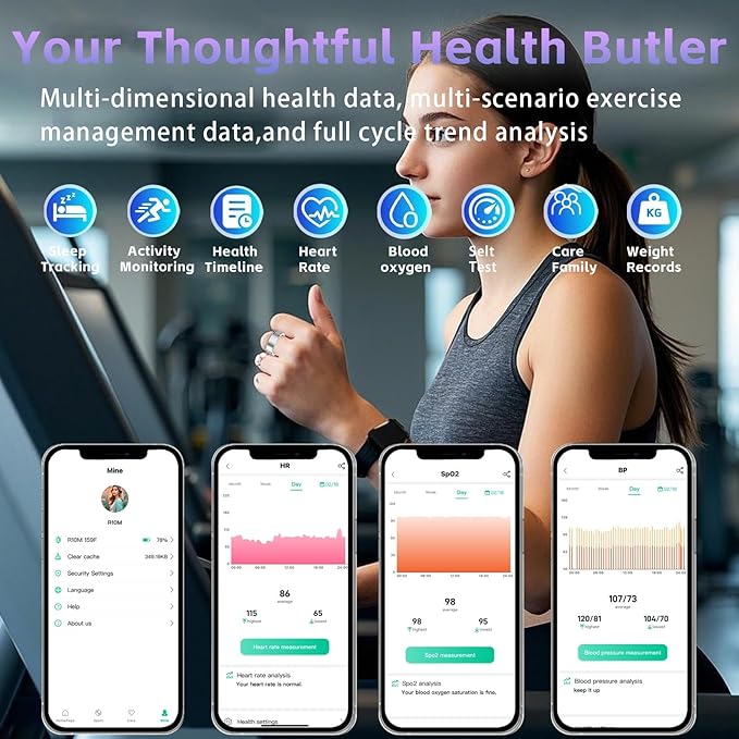 Smart Ring for Women Men – Activity Tracker Ring