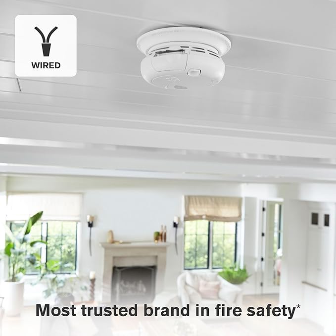 First Alert Combination Smoke & Carbon Monoxide Alarm, Interconnect Hardwire