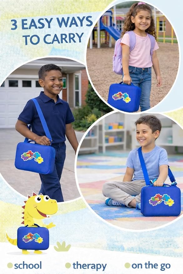 Visual Communication Book with Case, 162 ASD Photo Picture Cards: Autism