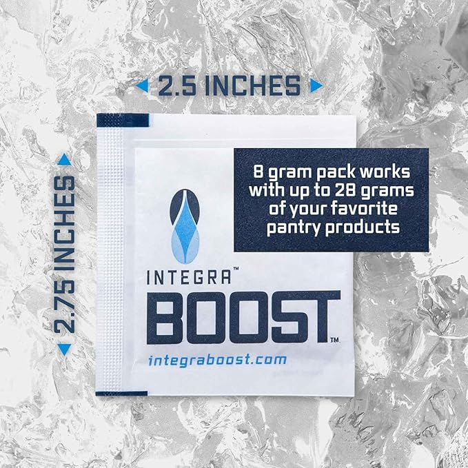 62% RH Level - 8 Gram Size - Two-Way Humidity Control Pack - Incl. Replacemen...